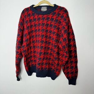 Vintage Lord & Taylor the kensington collection wool sweater size XL